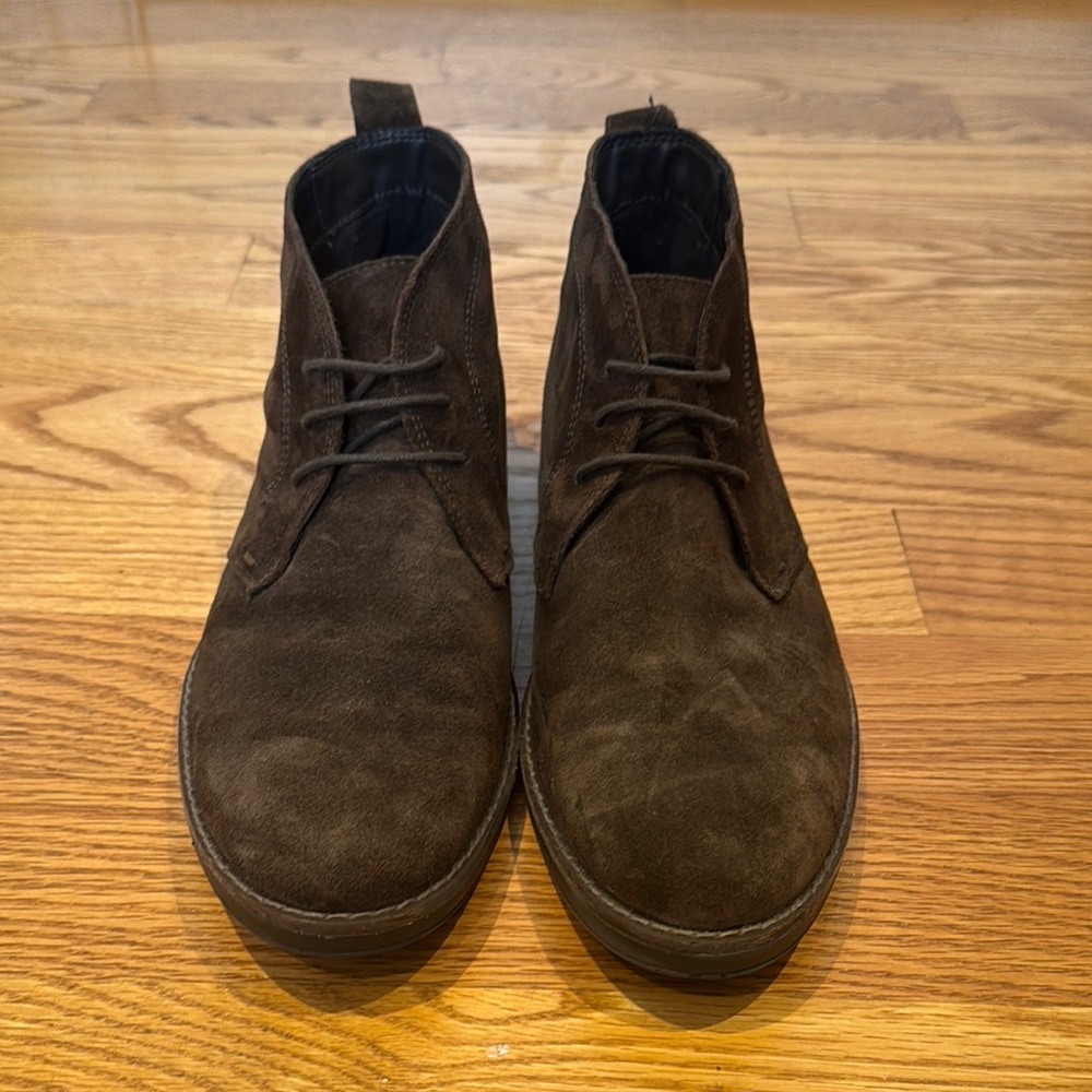 Nordstrom Brown Suede Chukka Boots - Picture 2 of 8